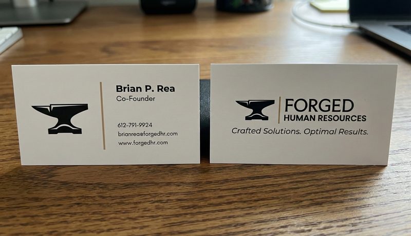 The Forged Group business cards