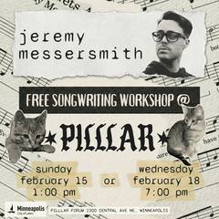 Jeremy Messersmith flyer